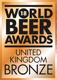 World beer awards bronze winner 2018 for Whiteout